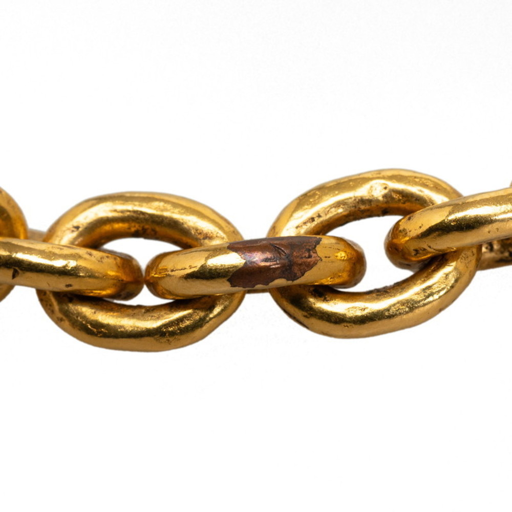 CHANEL Cocomark Cross Bell Necklace Gold Plated - Picture 3 of 5